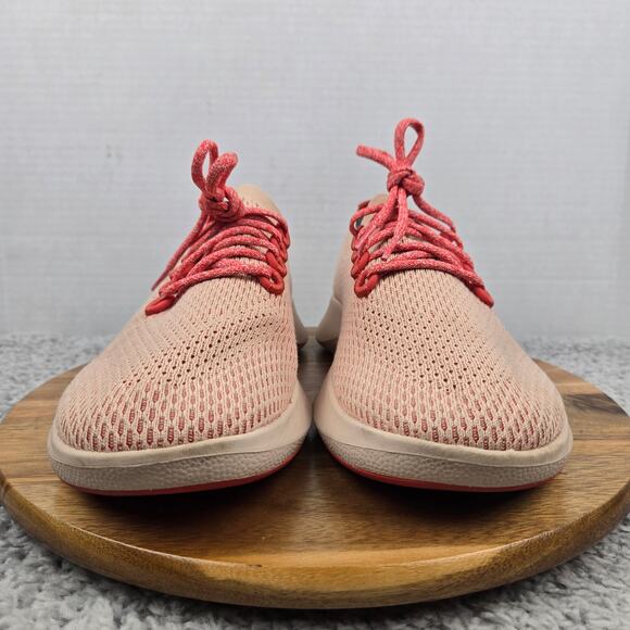 Allbirds Mens 11 Tree Dasher Peach Coral Athletic Active Gym Daily Running Shoe - Picture 4 of 12